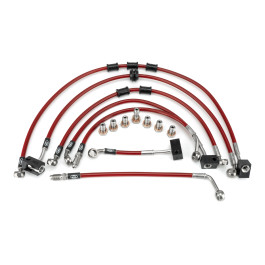 Przewody hamulcowe w oplocie w układzie fabrycznym do